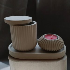 Käsitsi valmistatud kipsist sisustuskomplekt